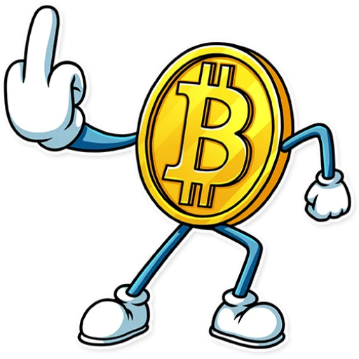 Bitcoin Fingers Up