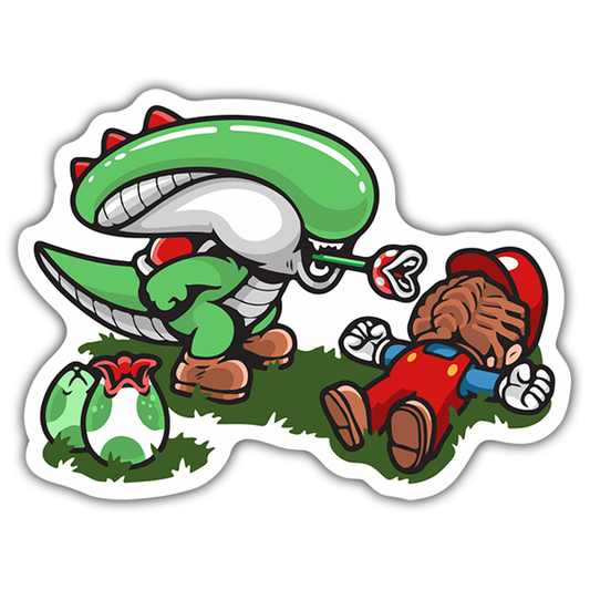 Alien vs Mario Bros