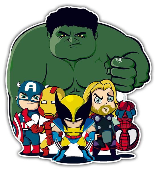 Cartoon Avengers