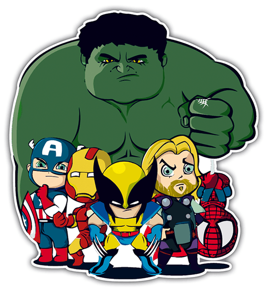 Cartoon Avengers