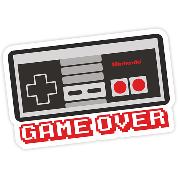 Game Over Nintendo Controller