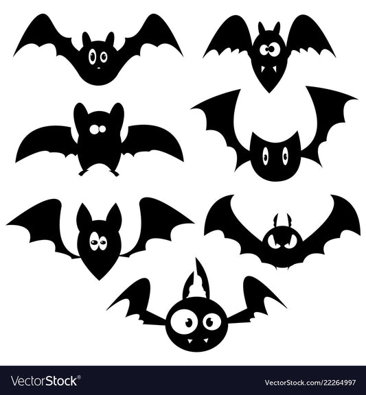 Halloween Bats Funky