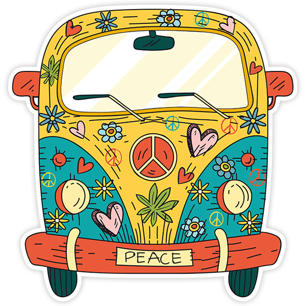 Hippie Peace Van