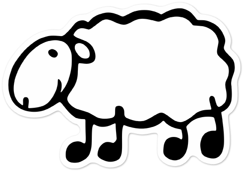 White Lacha Sheep